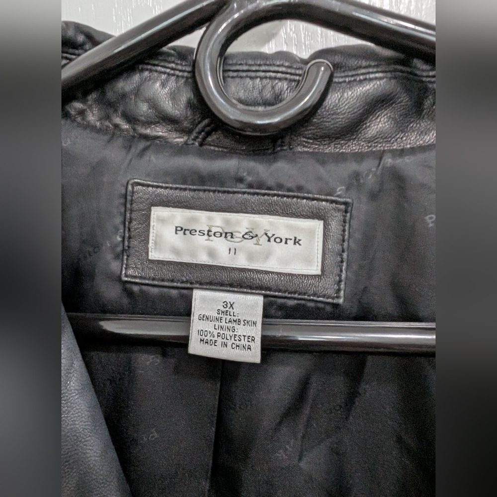 Preston & York Genuine Leather Jacket - Picture 3 of 11